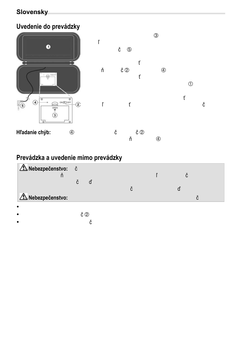 4buvedenie do prevádzky, 5bprevádzka a uvedenie mimo prevádzky, Uvedenie do prevádzky | Prevádzka a uvedenie mimo prevádzky | Crivit BS-210 User Manual | Page 26 / 36