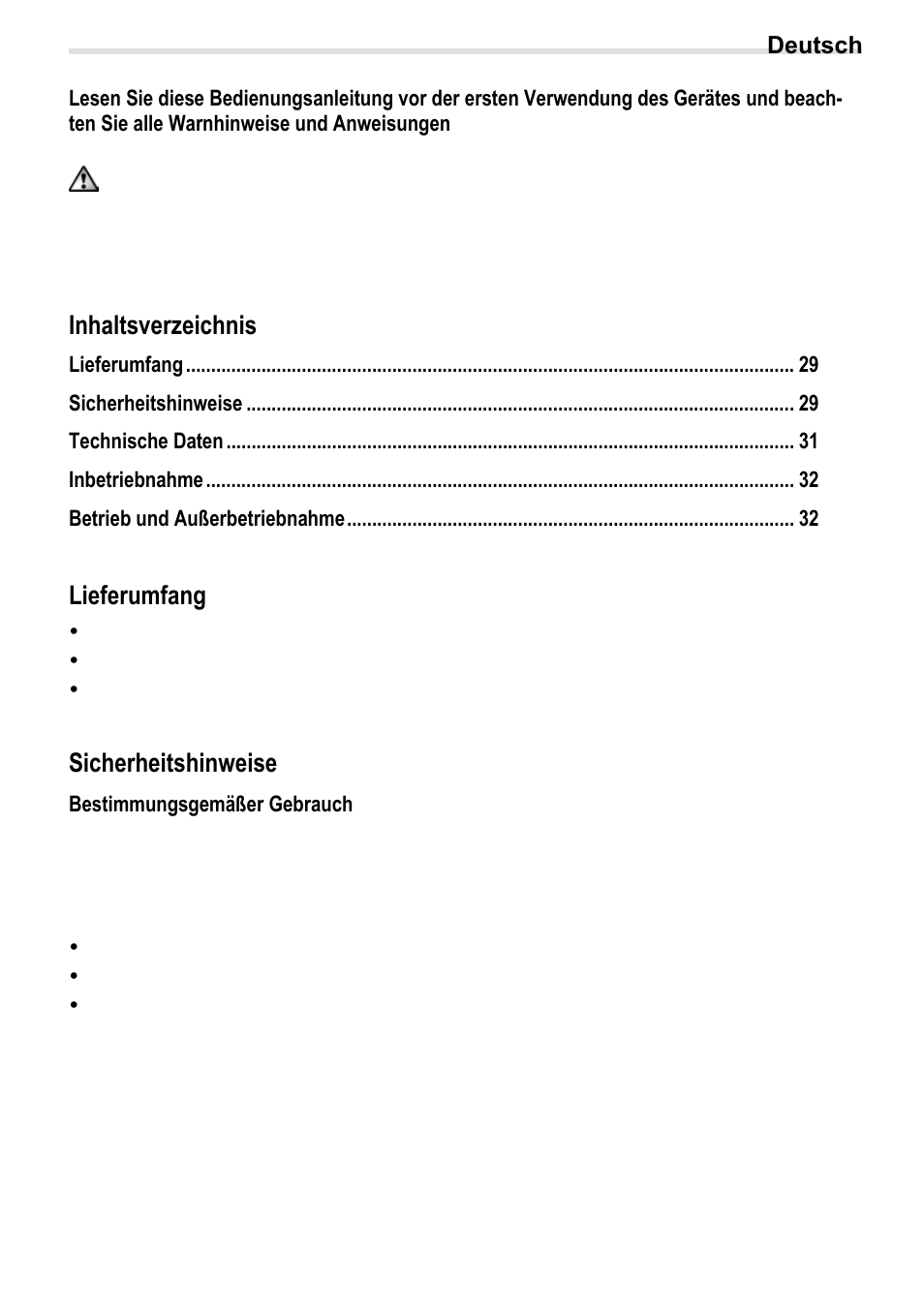 Crivit BS-210 User Manual | Page 31 / 36
