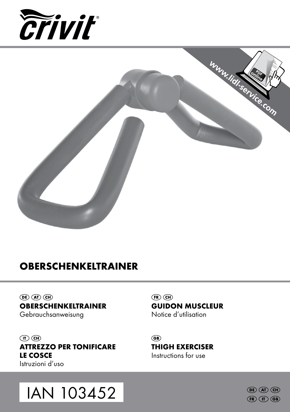 Crivit OT-2007 User Manual | 20 pages