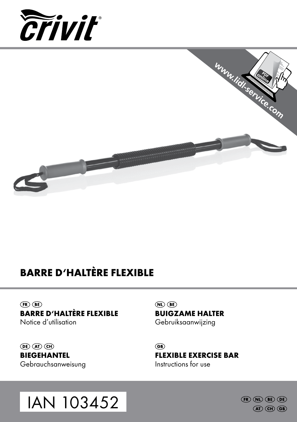 Crivit FH-2006 User Manual | 20 pages