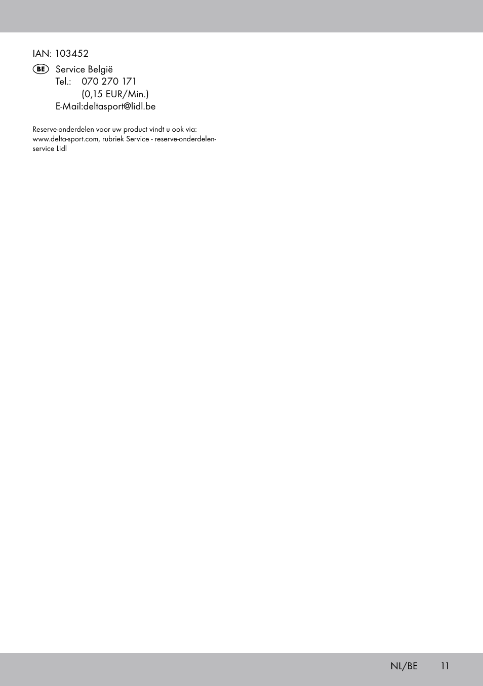 Crivit FH-2006 User Manual | Page 11 / 20