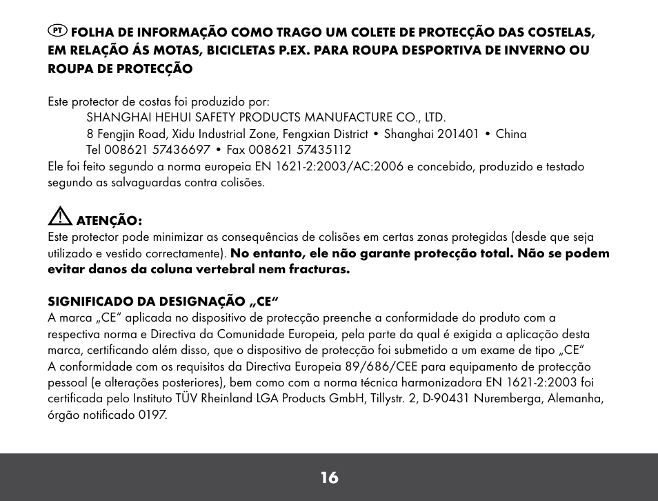 Crivit VP910 User Manual | Page 16 / 40