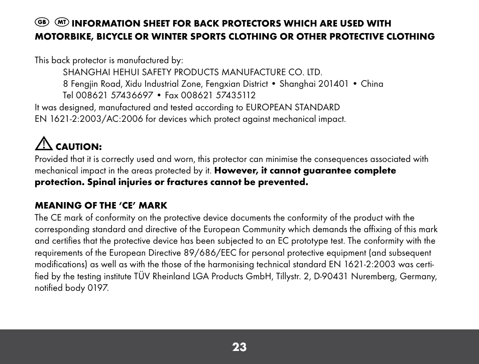 Crivit VP910 User Manual | Page 23 / 40