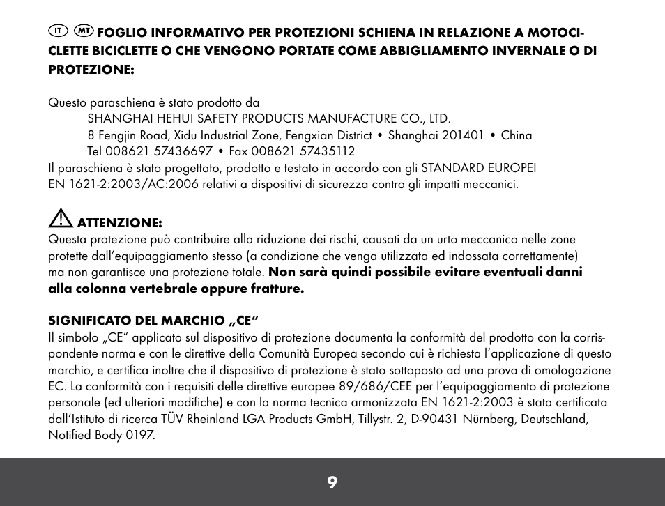 Crivit VP910 User Manual | Page 9 / 40