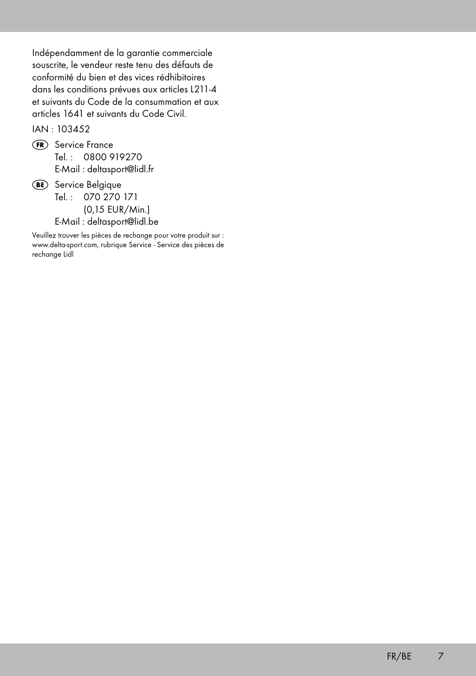 Crivit OT-2007 User Manual | Page 7 / 20
