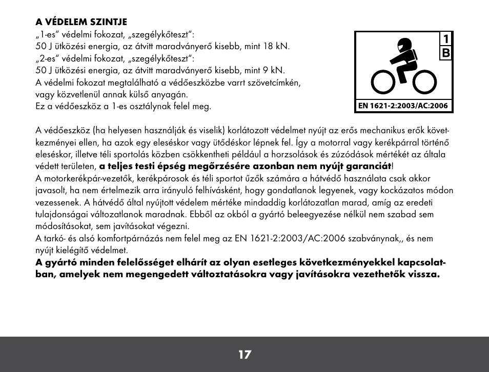 Crivit VP910 User Manual | Page 17 / 52