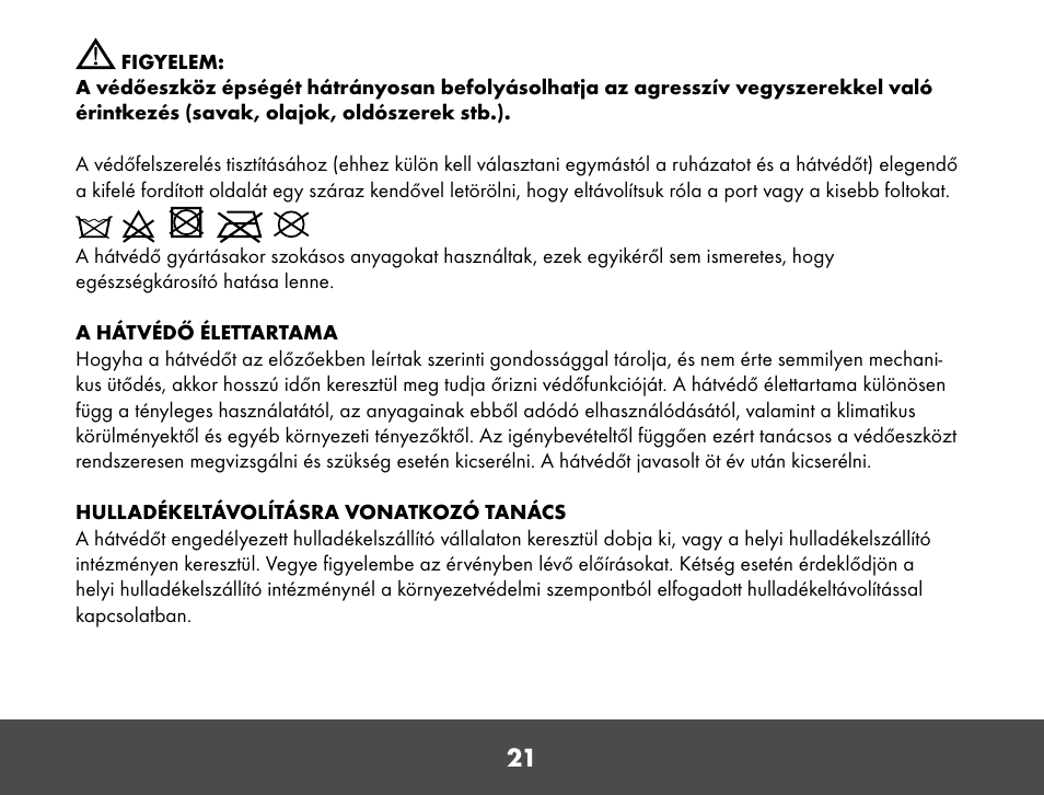 Crivit VP910 User Manual | Page 21 / 52