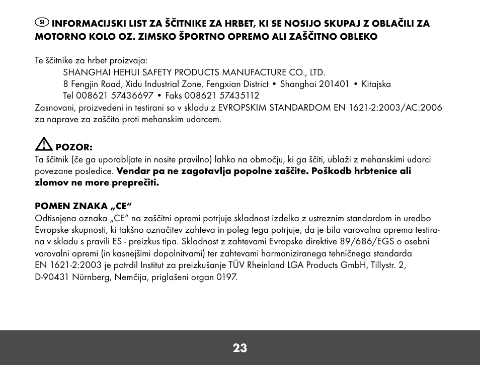 Crivit VP910 User Manual | Page 23 / 52