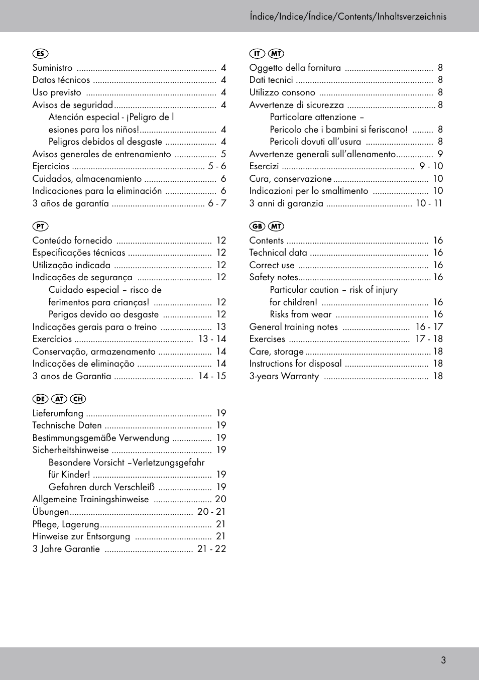 Crivit FH-2006 User Manual | Page 3 / 24