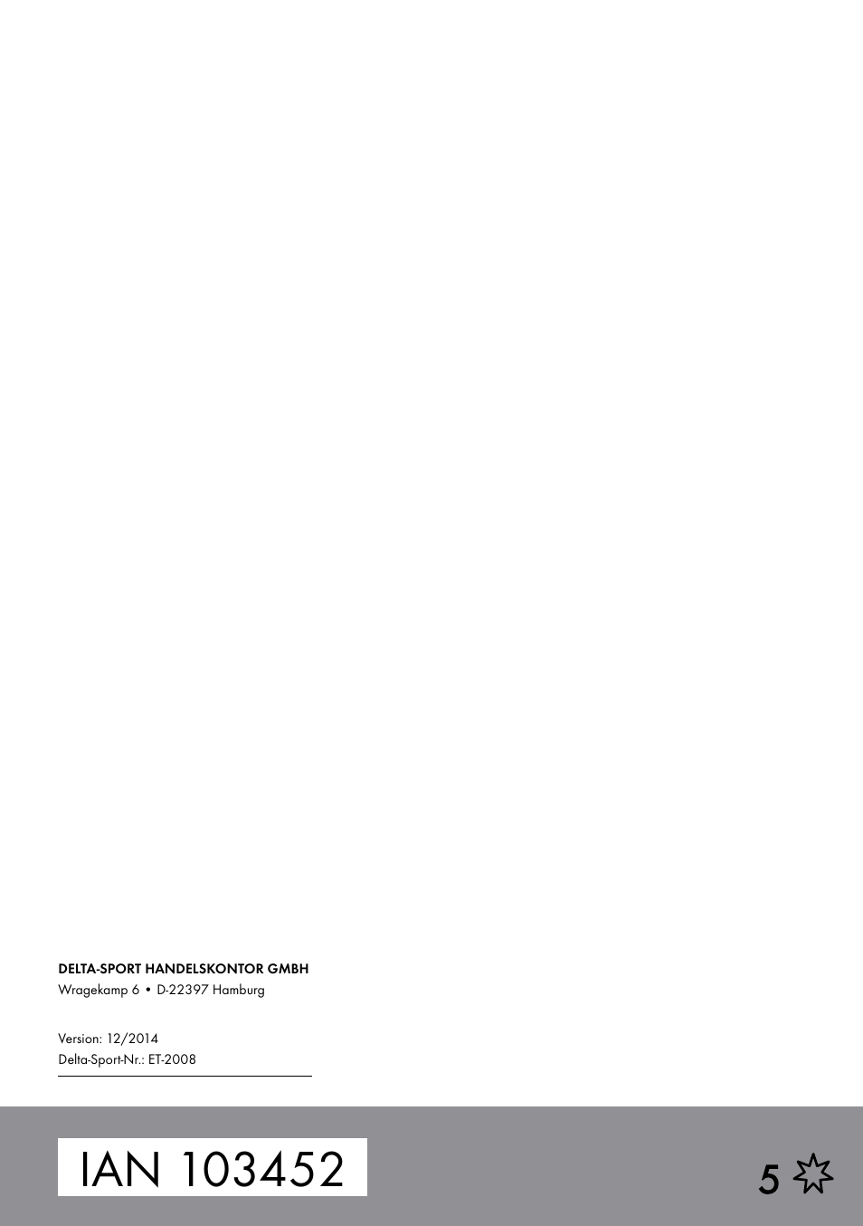 Crivit ET-2008 User Manual | Page 20 / 20