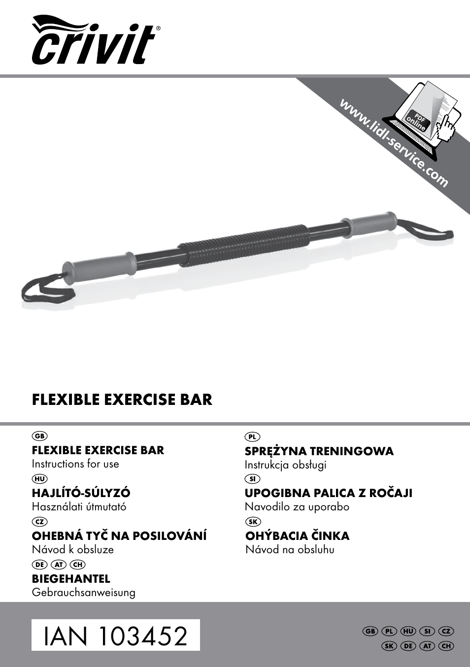 Crivit FH-2006 User Manual | 32 pages