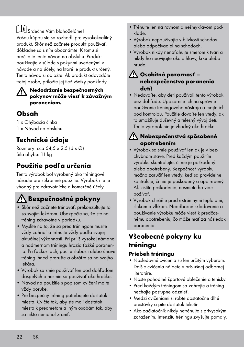 Crivit FH-2006 User Manual | Page 22 / 32