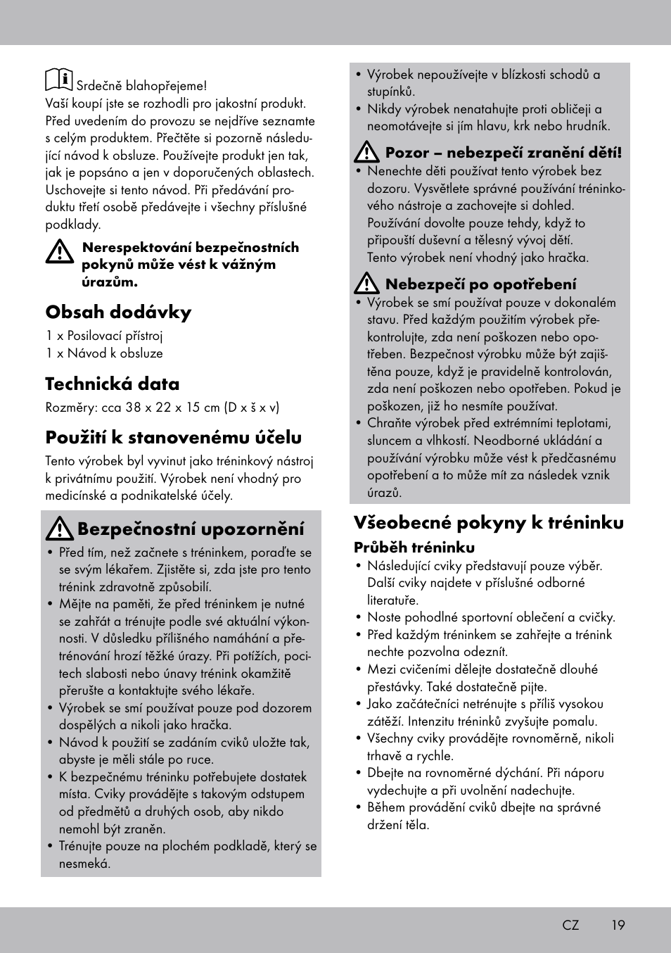 Crivit OT-2007 User Manual | Page 19 / 32