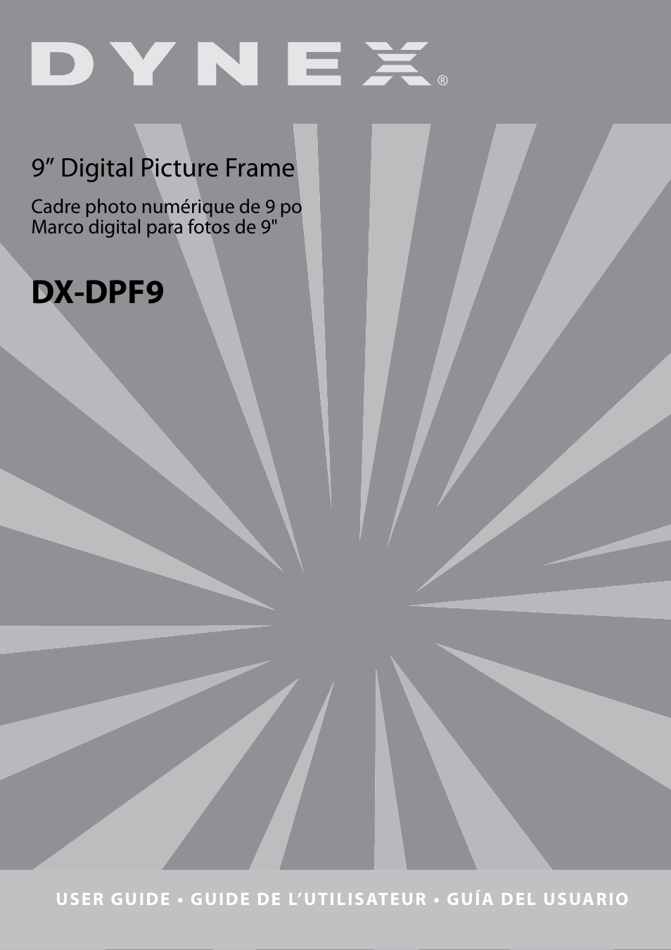 Dynex DX-DPF9 User Manual | 22 pages