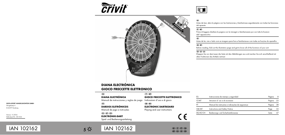 Crivit DS-1532 User Manual | 82 pages