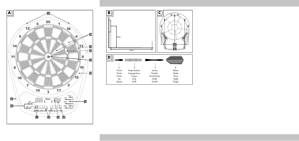 Ab c d | Crivit DS-1532 User Manual | Page 2 / 82