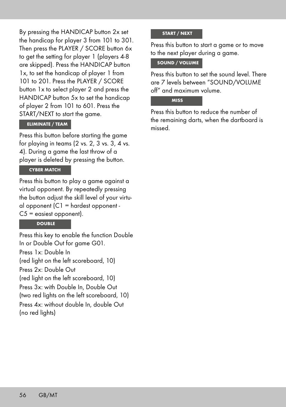 Crivit DS-1532 User Manual | Page 54 / 82