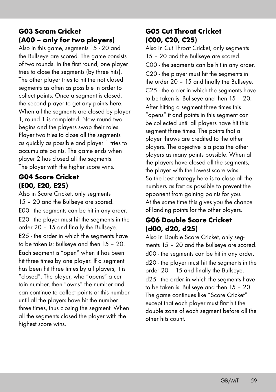 Crivit DS-1532 User Manual | Page 57 / 82