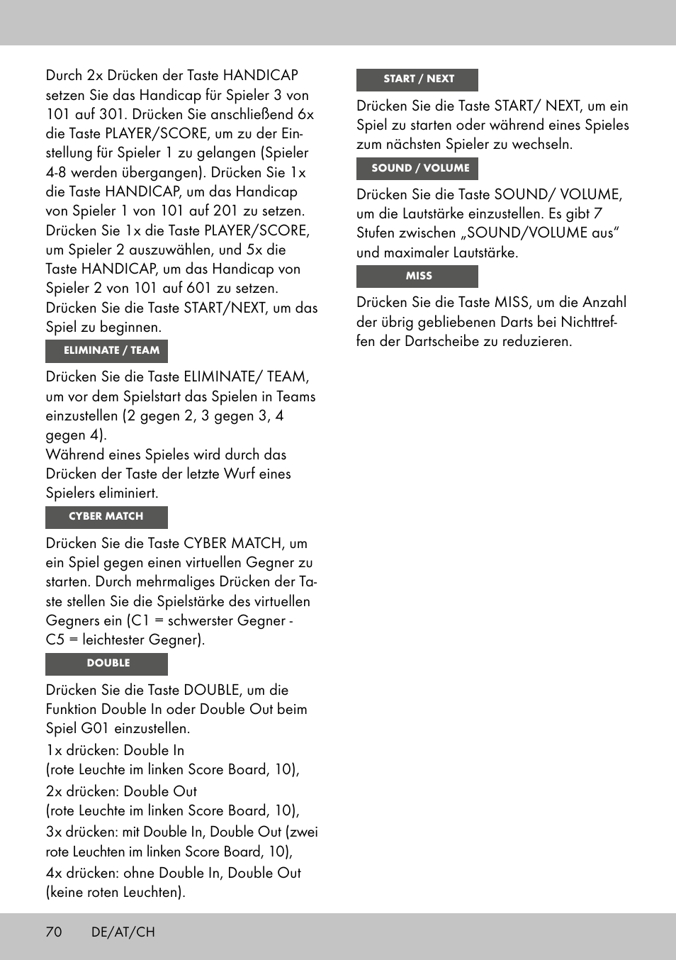 Crivit DS-1532 User Manual | Page 68 / 82