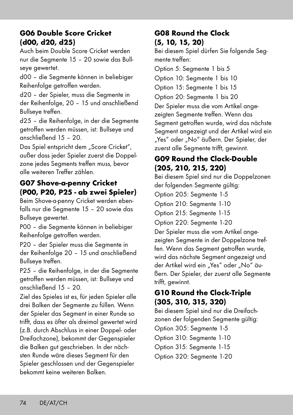 Crivit DS-1532 User Manual | Page 72 / 82