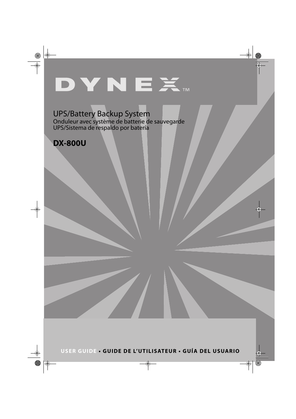 Dynex DX-800U User Manual | 15 pages