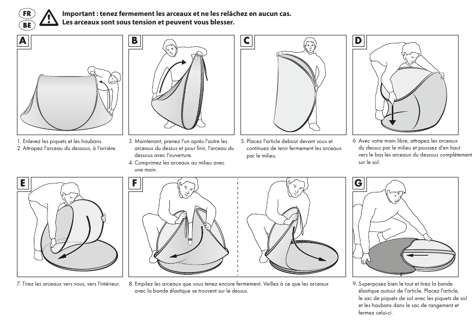 Die104999_pop_up_tent_label_be_layout | Crivit PZ-2116 User Manual | Page 23 / 24