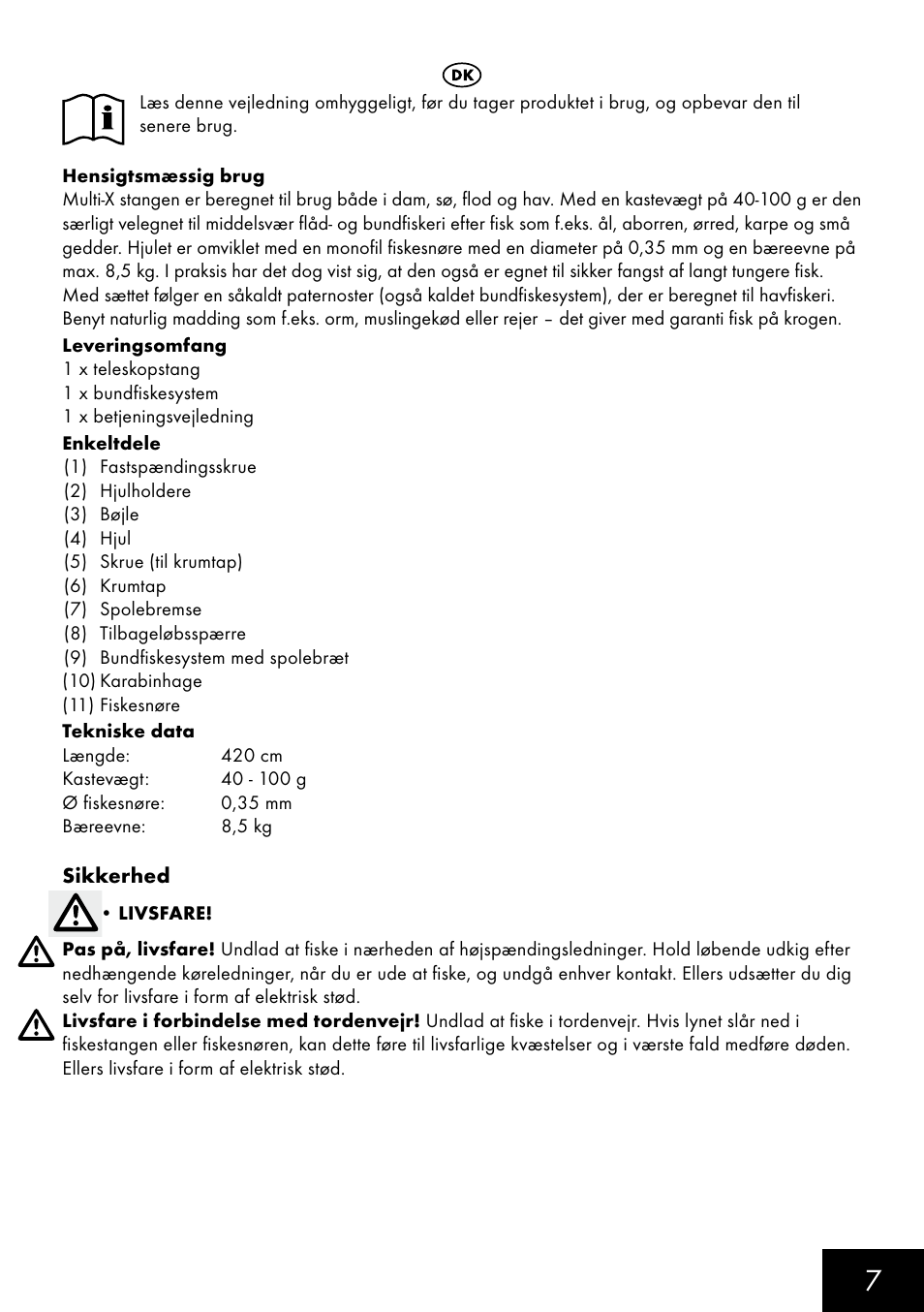 Crivit MS-1348 User Manual | Page 7 / 12