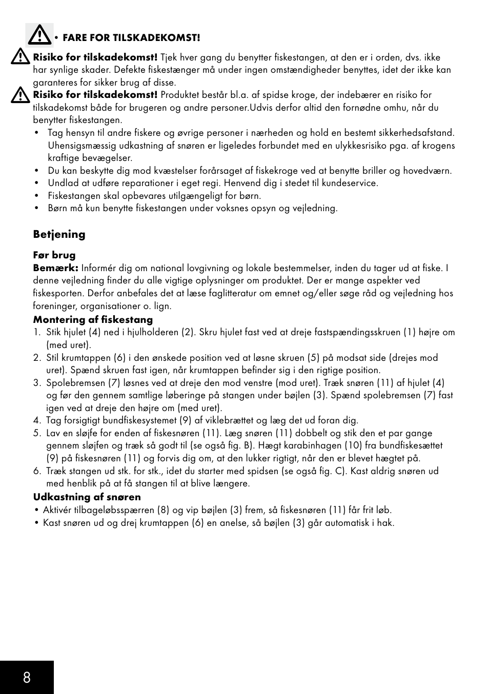 Crivit MS-1348 User Manual | Page 8 / 12