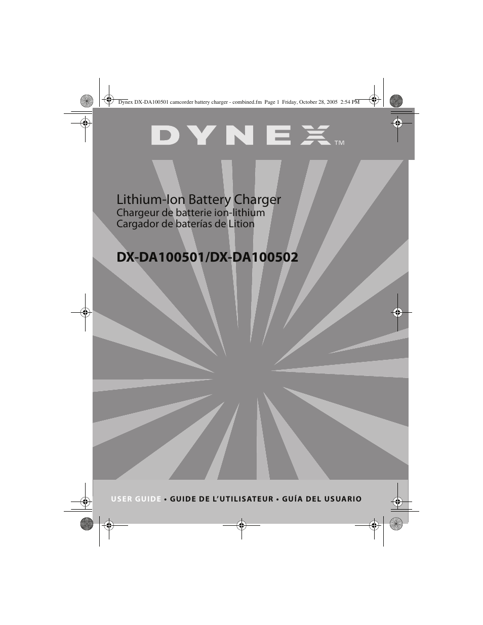 Dynex DX-DA100502 User Manual | 44 pages