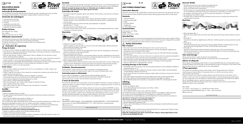 Crivit EF-1320 User Manual | Page 2 / 3