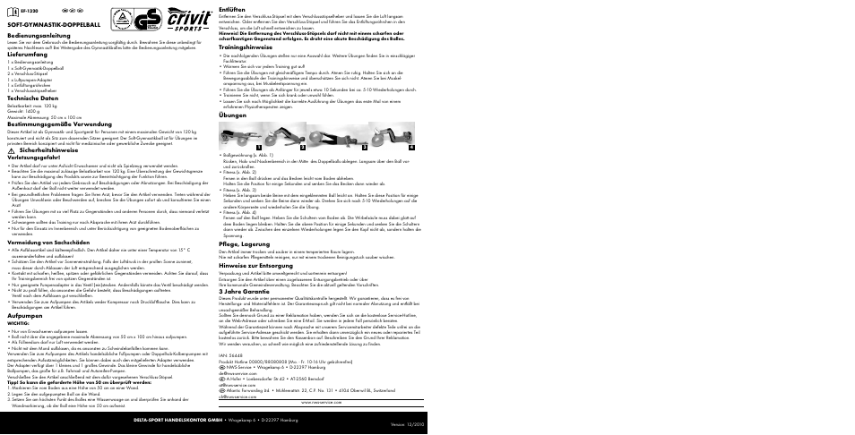 Crivit EF-1320 User Manual | Page 3 / 3