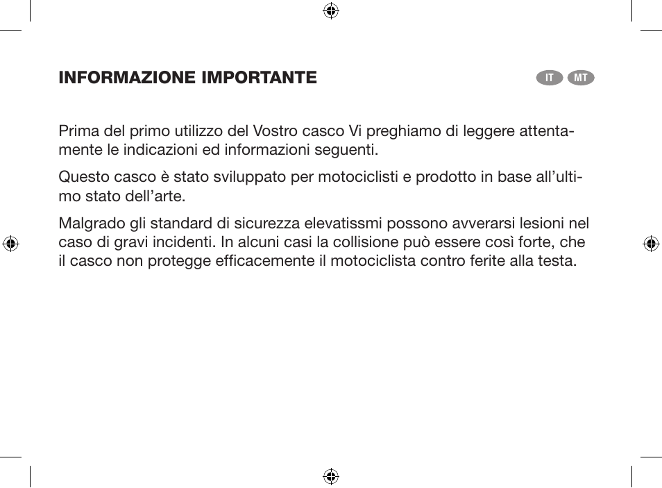 Informazione importante | Crivit SP-803Y User Manual | Page 12 / 52