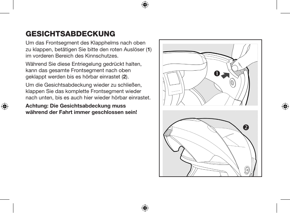 Gesichtsabdeckung | Crivit SP-803Y User Manual | Page 47 / 52