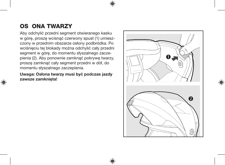 Osłona twarzy | Crivit SP-803Y User Manual | Page 17 / 84