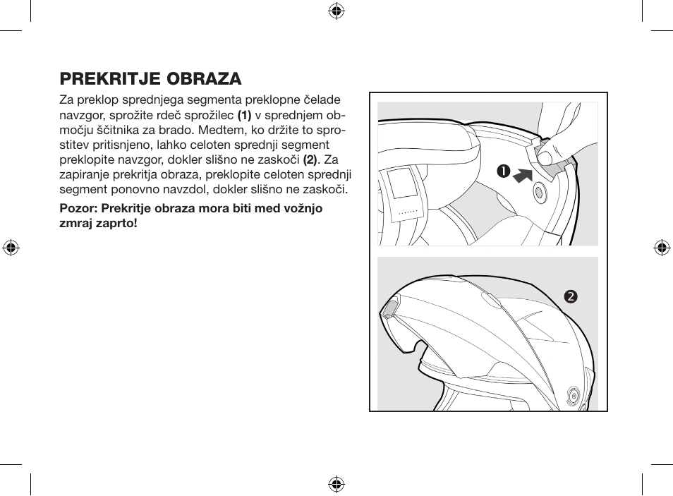 Prekritje obraza | Crivit SP-803Y User Manual | Page 37 / 84