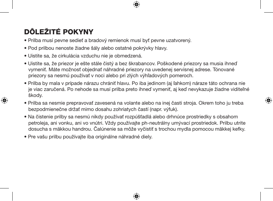 Dôležité pokyny | Crivit SP-803Y User Manual | Page 53 / 84