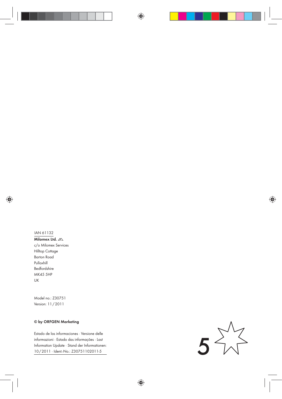 Crivit Z30751 User Manual | Page 43 / 43