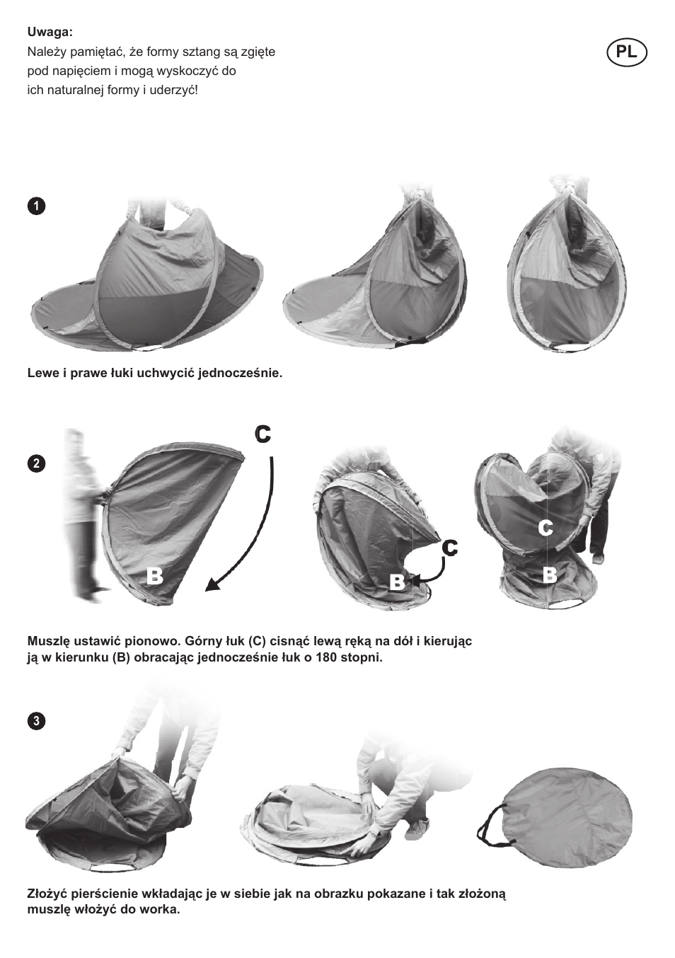 Crivit Pop-Up Beach Shelter User Manual | Page 26 / 33