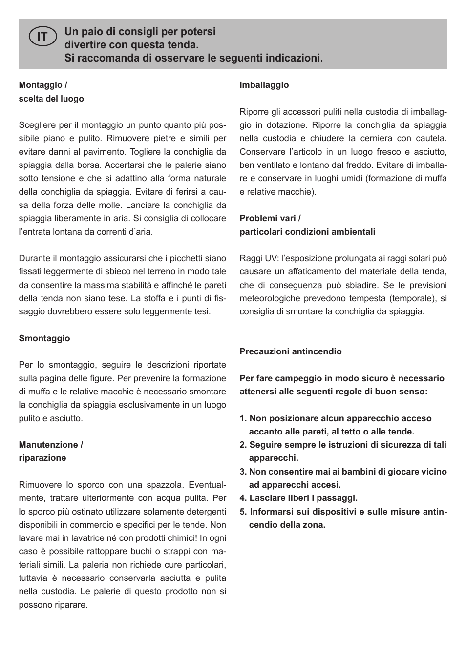 Crivit Pop-Up Beach Shelter User Manual | Page 9 / 33