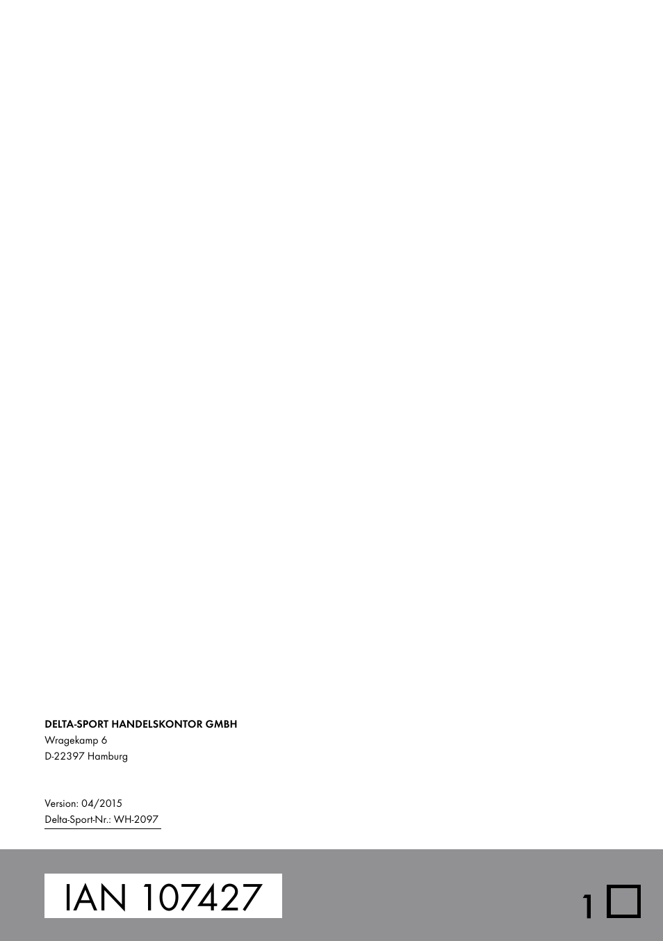 Crivit WH-2097 User Manual | Page 16 / 16