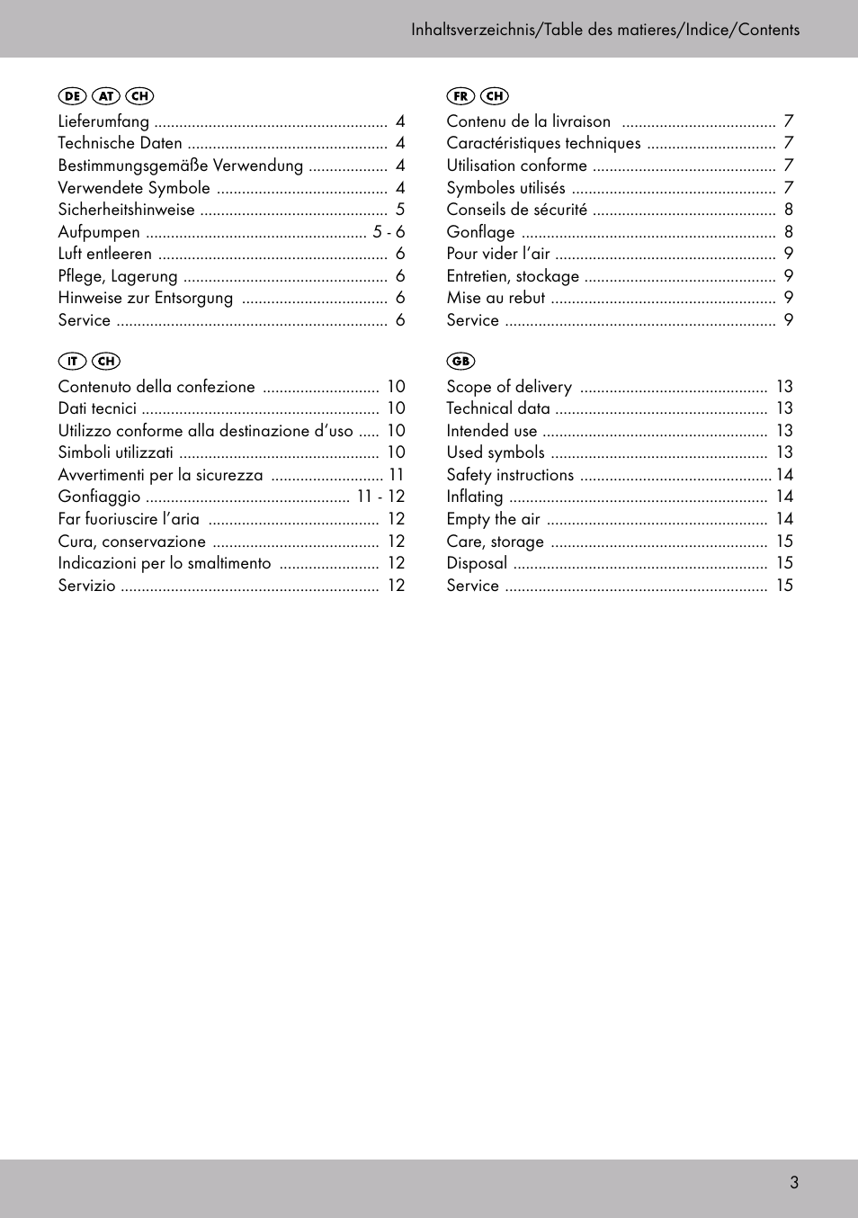 Crivit WH-2097 User Manual | Page 3 / 16