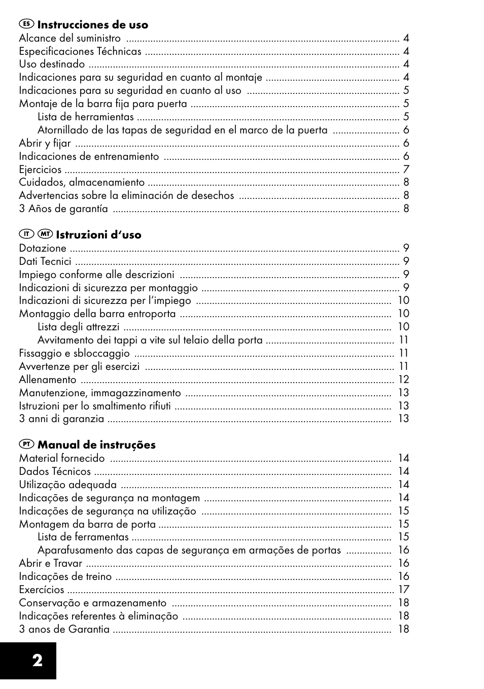 Crivit TR-1433 User Manual | Page 2 / 32