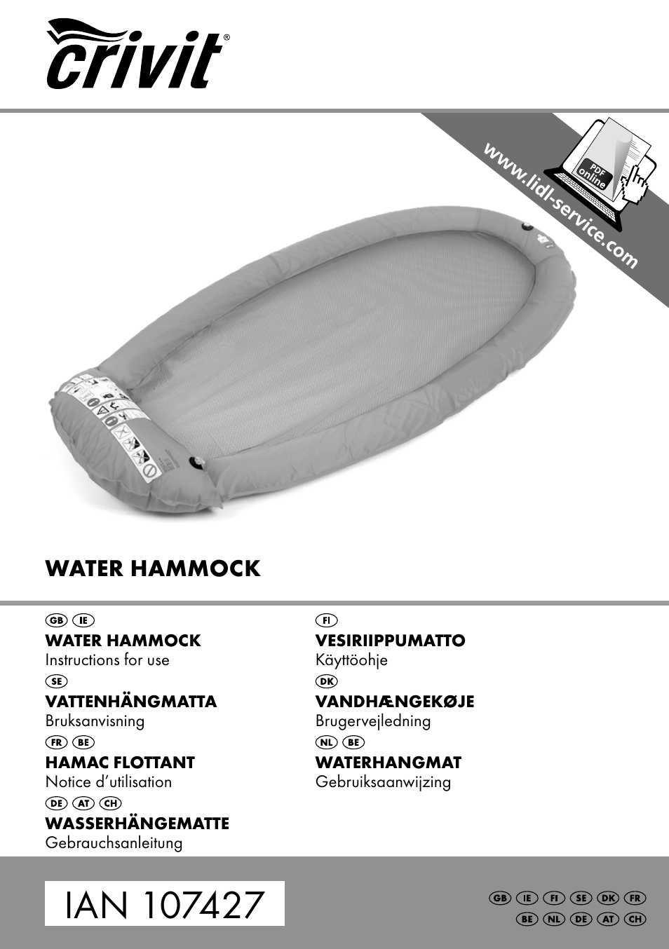 Crivit WH-2097 User Manual | 28 pages