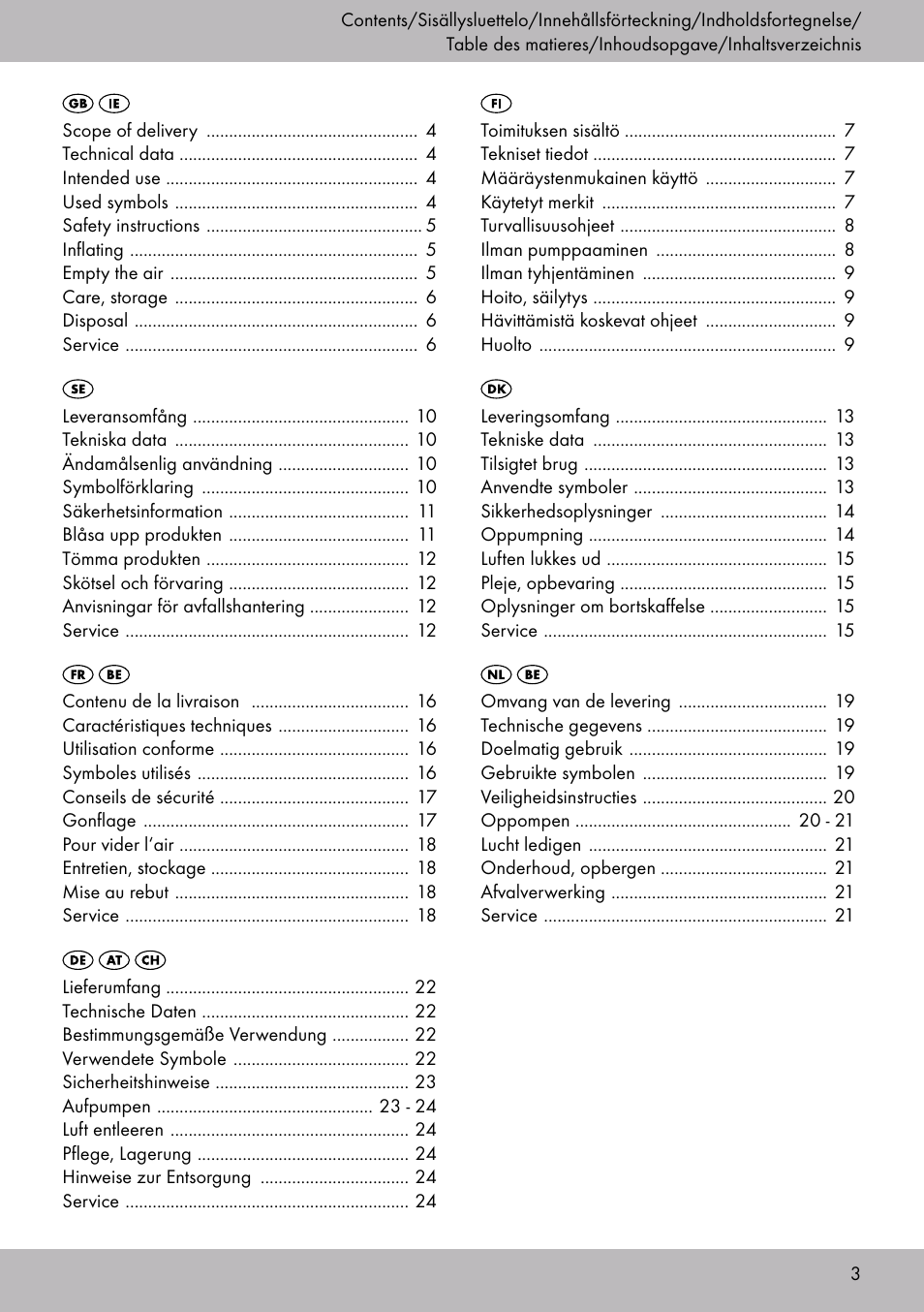 Crivit WH-2097 User Manual | Page 3 / 28