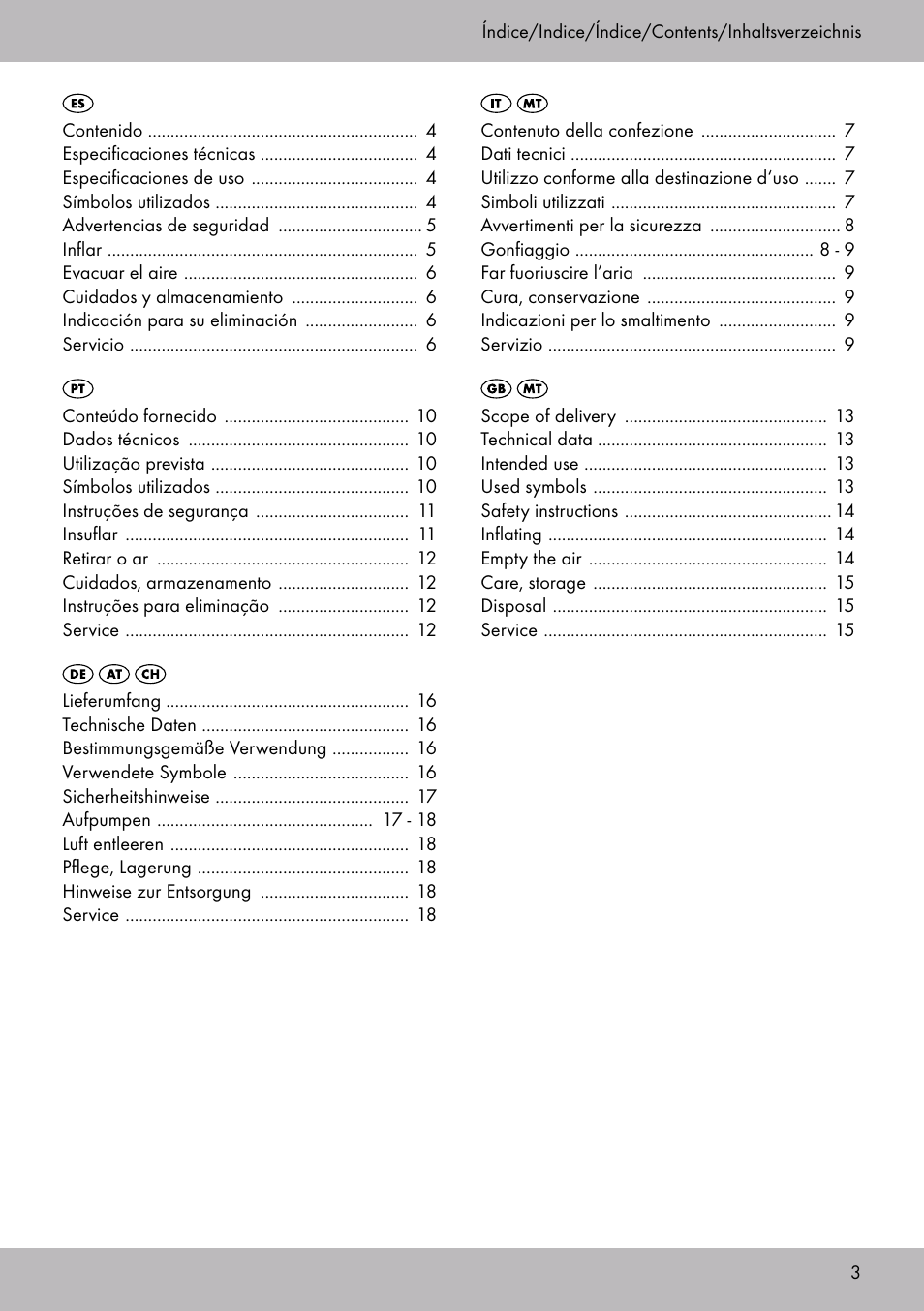 Crivit WH-2097 User Manual | Page 3 / 20