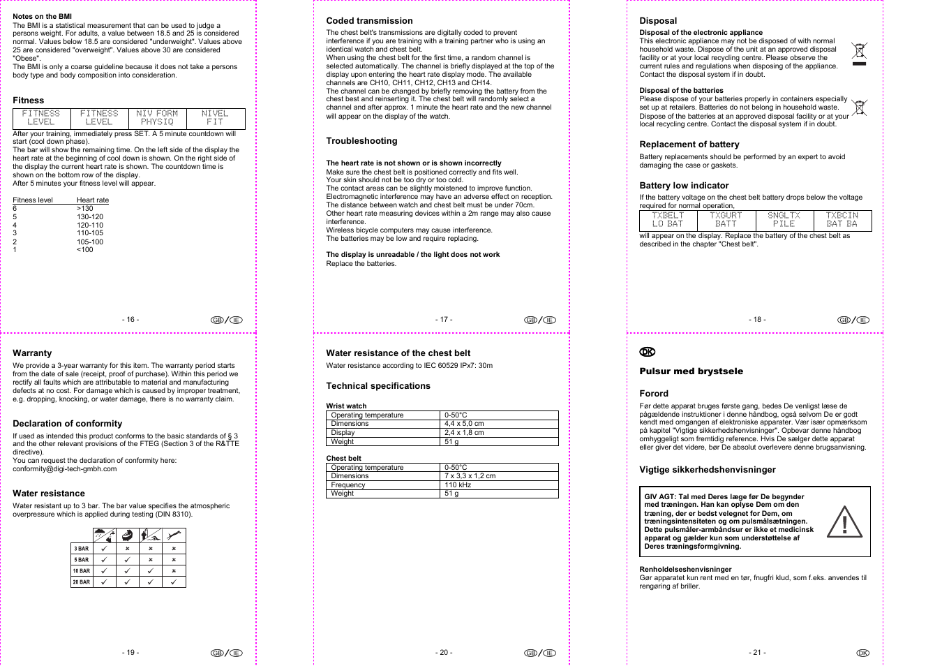 Crivit 1-LD3141 User Manual | Page 4 / 8
