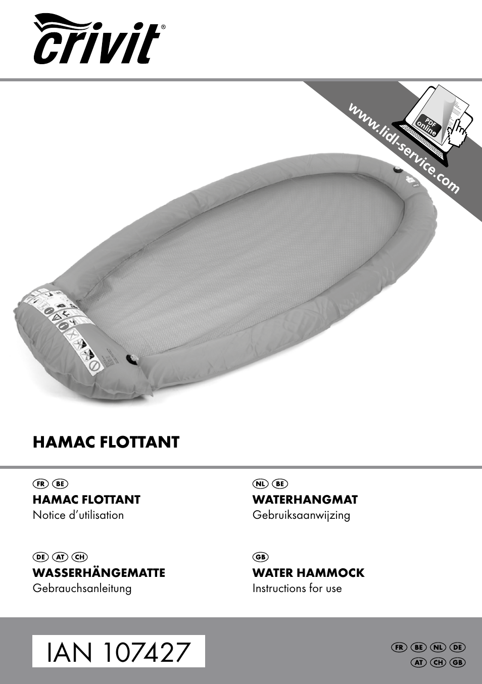 Crivit WH-2097 User Manual | 16 pages