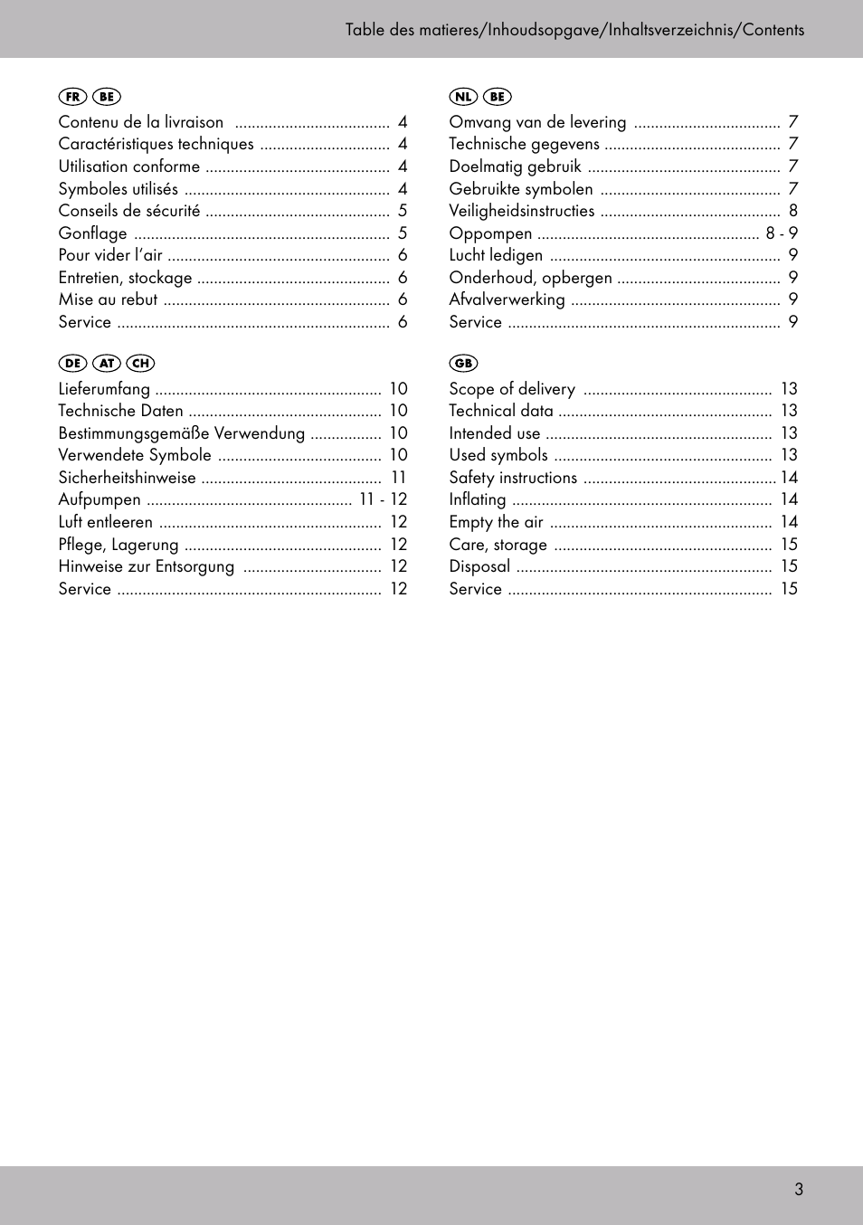 Crivit WH-2097 User Manual | Page 3 / 16