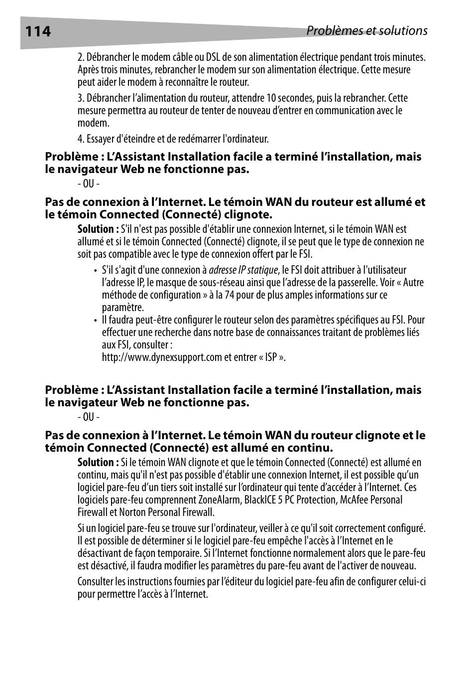 Dynex DX-WGRTR User Manual | Page 114 / 196