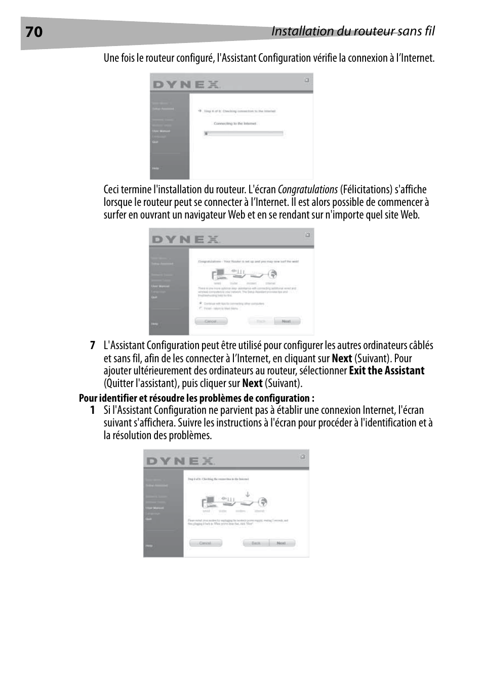 Dynex DX-WGRTR User Manual | Page 70 / 196